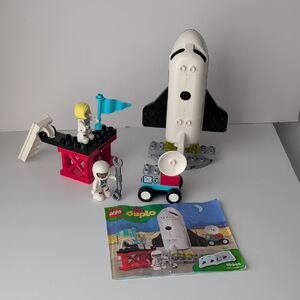 LEGO Duplo Space Shuttle Set - White and Black